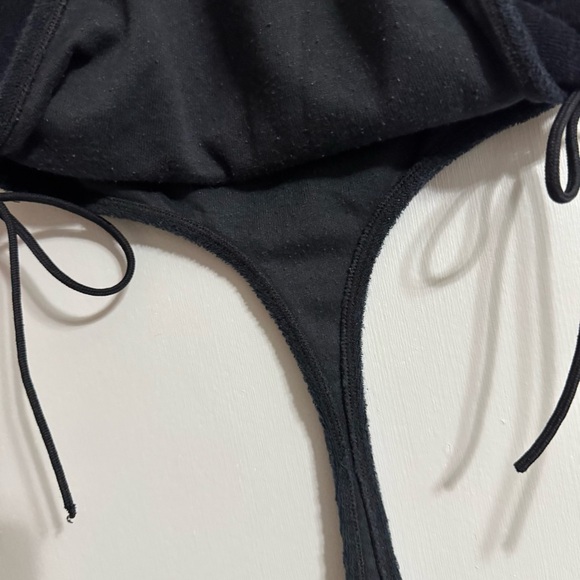 Savage X Fenty Sexy Black Bodysuit Size Small - Picture 13 of 14